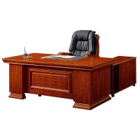 勒米卡乐(LEMIKALE)-51 办公家具 大班台+副柜 办公桌