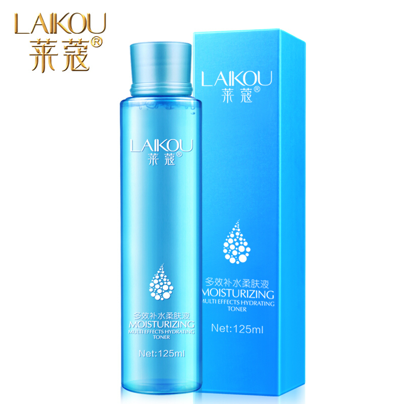 莱蔻(LAIKOU)多效补水柔肤液125ml 爽肤柔肤水