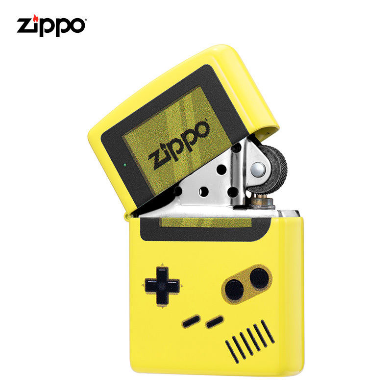 zippo芝宝打火机原装ZIPPO煤油打火机 复古游戏机214-C-000021