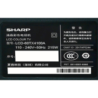 夏普(SHARP) LCD-60TX4100A 60英寸4K超高清智能网络液晶平板电视机彩电