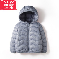 可莉允儿童棉衣轻薄款女童羽绒棉服2022新款男童棉袄中大童秋冬休闲外套