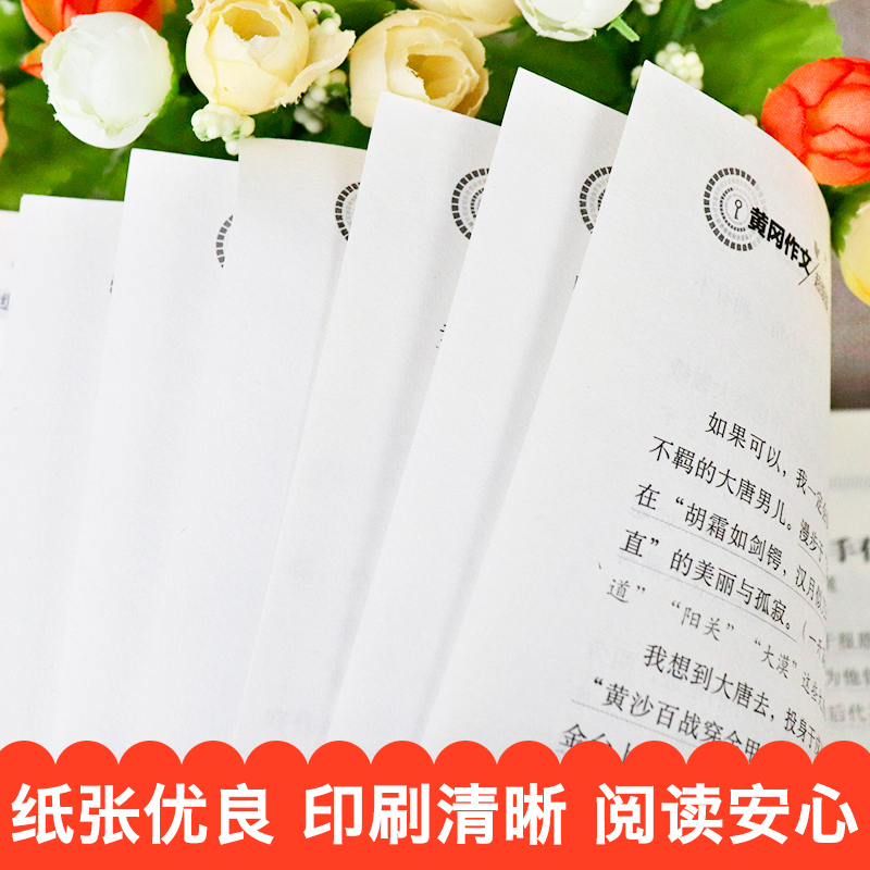 [单本]中学生分类作文 初中通用 [正版]2023年初中作文书全套4册中考满分作文大全作文七八九年级高分范文精选人教版分