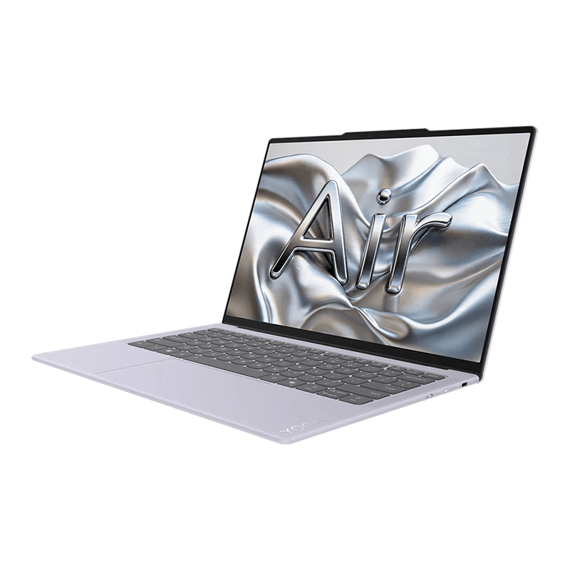 联想(Lenovo)YOGAAir14Aura 14英寸轻薄触控笔记本电脑UltraX7 358H 32G 1T SSD Win11 烟绫(紫色) 触摸屏 金属机身 长续航办公学习高清大图