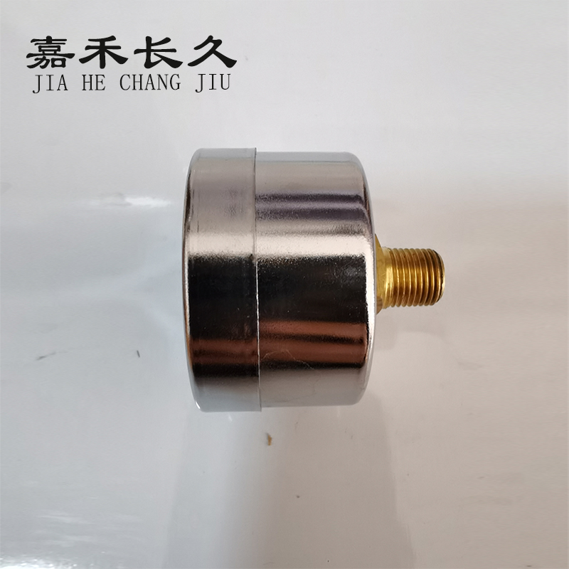 嘉禾长久 压力表轴向(带辽宁省级检定证书)Y50Z 0-1.0MPA 块高清大图