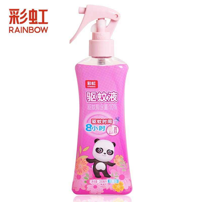 彩虹驱蚊液 无味 200ml/瓶 5006CD-W