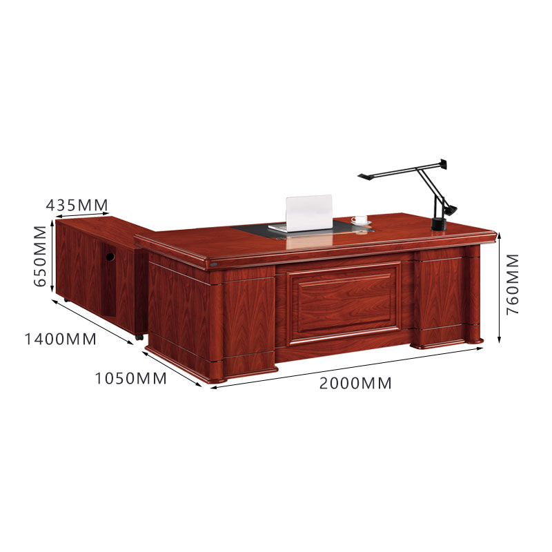 初嘉(CJ)CJ4052210 油漆大班台 2000*1050*760mm(单位:张)高清大图