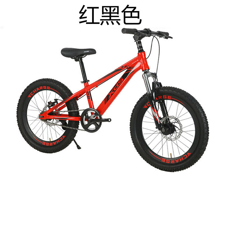 喜德盛儿童自行车冲锋号男女款20寸双碟刹铝合金车架单车 颜色随机
