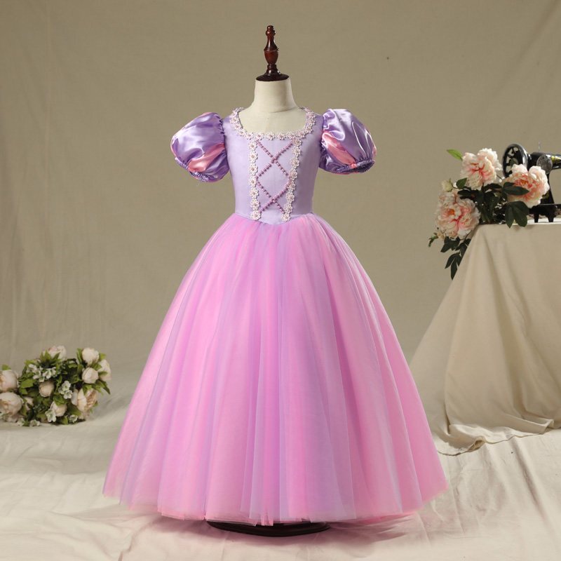 长公主裙女童礼服乐佩裙子冰雪奇缘连衣裙童话儿童演出服