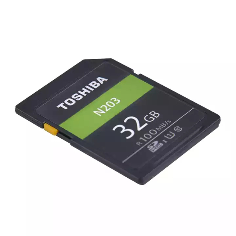 东芝 (TOSHIBA）32GB SD卡 U1 C10 N203系列 读速100MB/s 支持全高清拍摄 高速相机存储卡