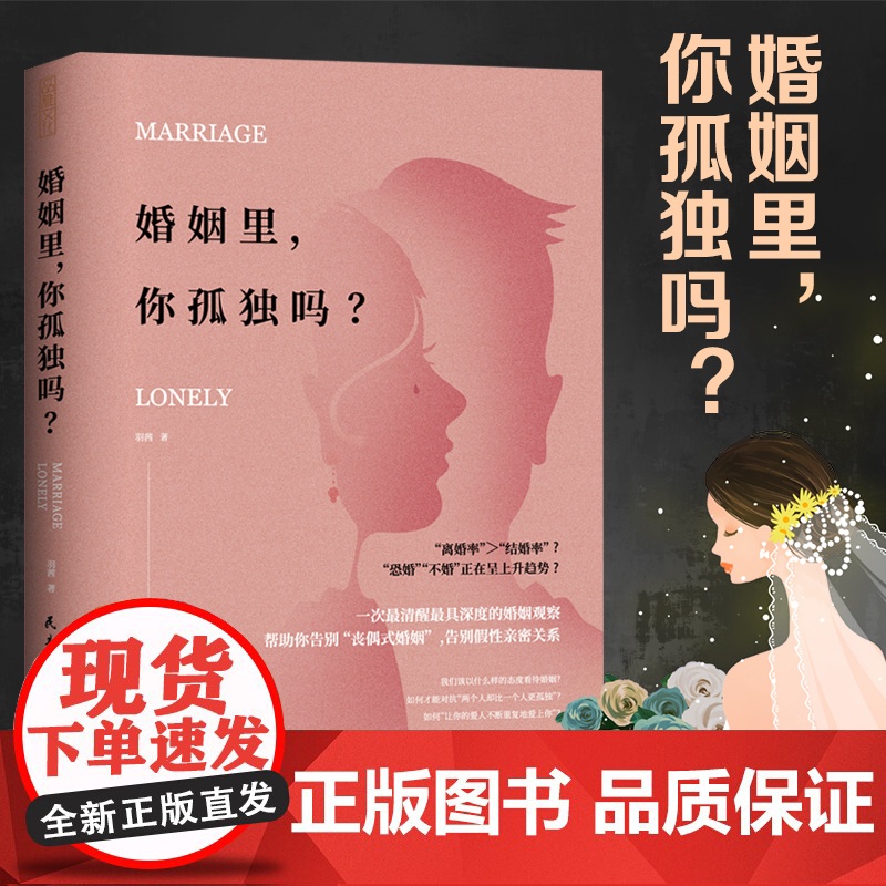 婚姻里,你孤独吗:揭秘两性关系走向失败的真相 正版书籍高清大图