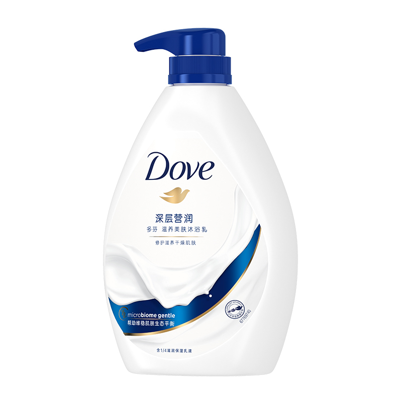 多芬(DOVE)沐浴露 深层营润滋养美肤沐浴乳1000g/