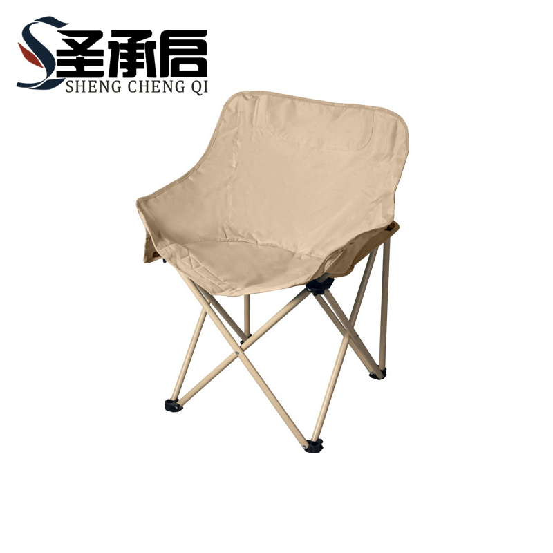 圣承启 户外折叠凳 黄色 把高清大图