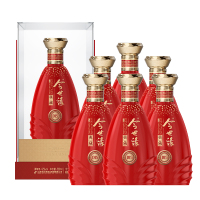 今世缘 典藏15 浓香型白酒 42度 500ml*6瓶 整箱装 苏宁自营