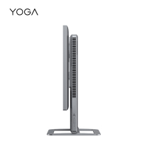 联想(Lenovo)YOGA 27一体机 高能对维台式一体机电脑 家用办公网课 商务学习电脑(R7-6800H 16G 1T SSD 4K高清 集显)银色