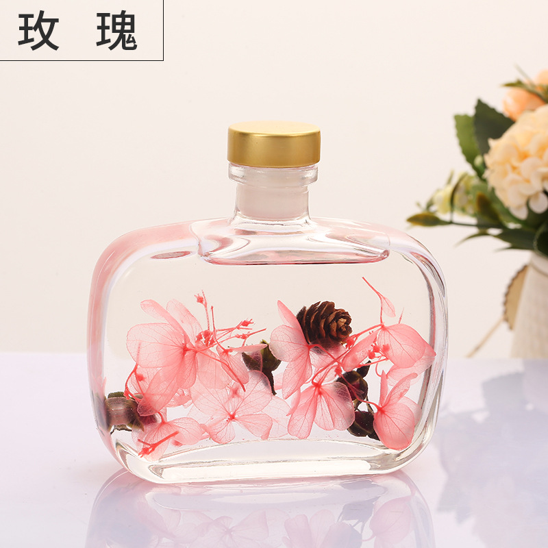 蒂诗宣香薰酒店摆件家用室内持久留香立式香薰厕所清新 玫瑰【客厅】 100ML