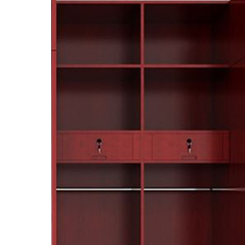 豪利特标准内务柜储物柜衣柜更衣柜实木组合储物柜[升级款]高清大图