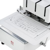 震旦AB-3019 手动三孔一线线装机(30mm装订厚度 手动三孔一线 30秒快速线装 装订孔间距83mm)