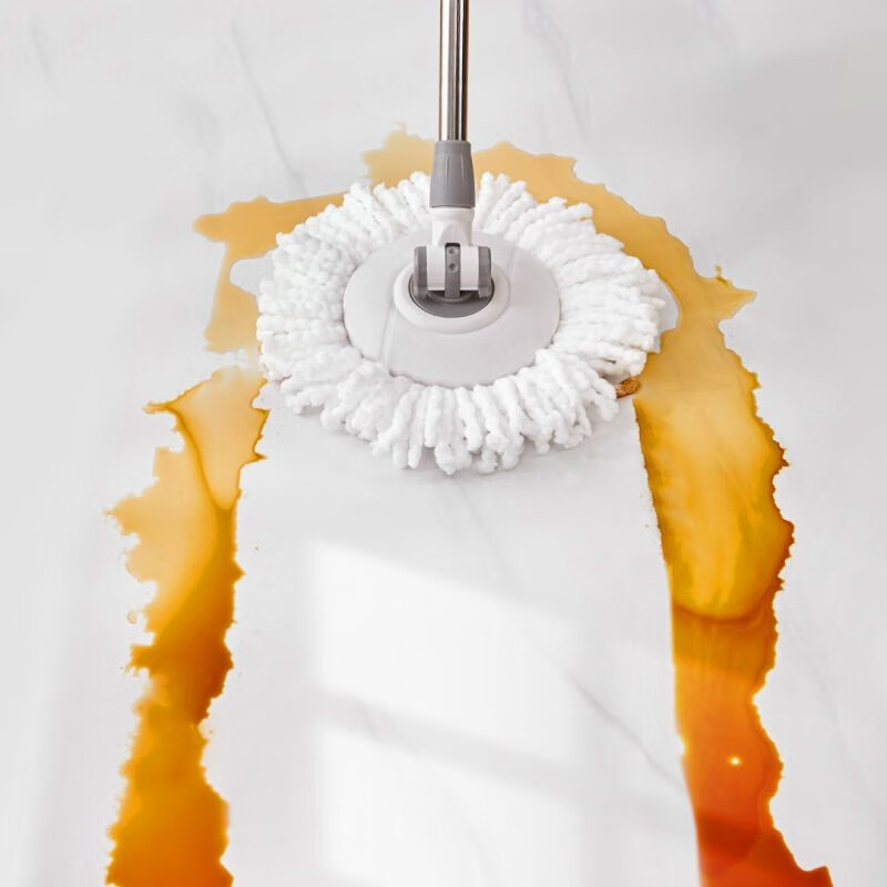 全格旋转拖把套装带桶/(2片装)高清大图