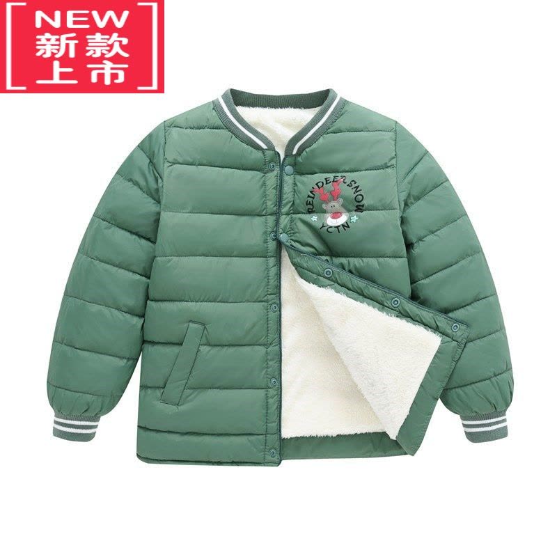 可莉允儿童小学生初中校服内胆器男童冬季加厚保暖内穿棉衣小棉袄棉服图片