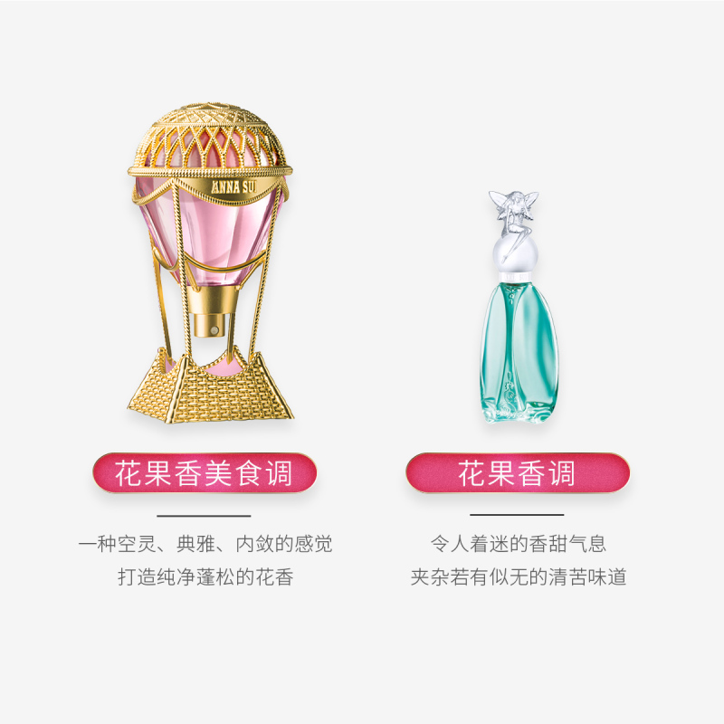 [正品保障 尝鲜上市]Anna sui安娜苏 绮幻飞行淡香水新品精美礼盒 (30ml+5ml)