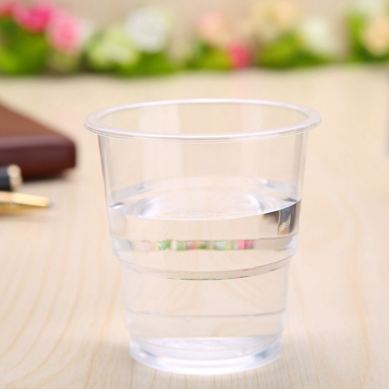 名佳荟萃 一次性塑料杯 200ml*50个 袋高清大图
