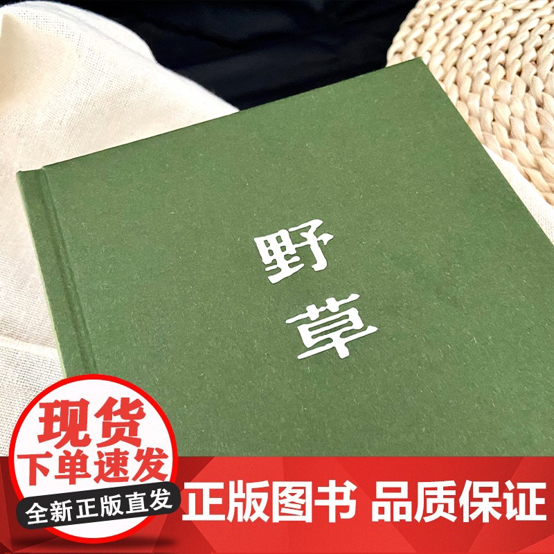 正版书籍 野草 1938年复社底本精装典藏版 原汁原味鲁迅作品收录鲁迅生平年表照片 狂人日记 朝花夕拾 野草鲁迅高清大图