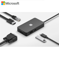 微软 USB Type-C 扩展坞 黑色