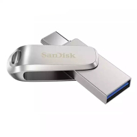 闪迪(Sandisk)256GB 手机U盘 至尊高速酷珵Type-C USB3.2接口读400MB/s手机电脑两用 银色