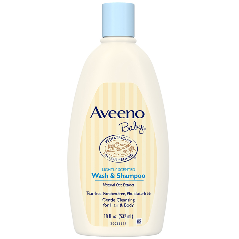 艾惟诺(Aveeno)婴幼儿童清洁保湿 无泪洗发沐浴露二合一 532ml