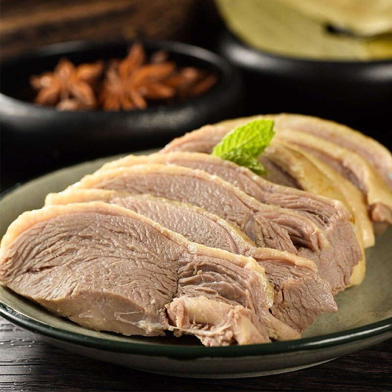 [中华特色]高邮馆 菱城盐水鸭1000g 桂花鸭 咸水鸭 咸鸭 腌鸭 华东高清大图
