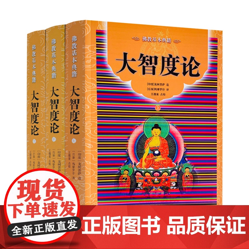 正版 大智度论(全三册)简体横排 宗教文化出版社高清大图