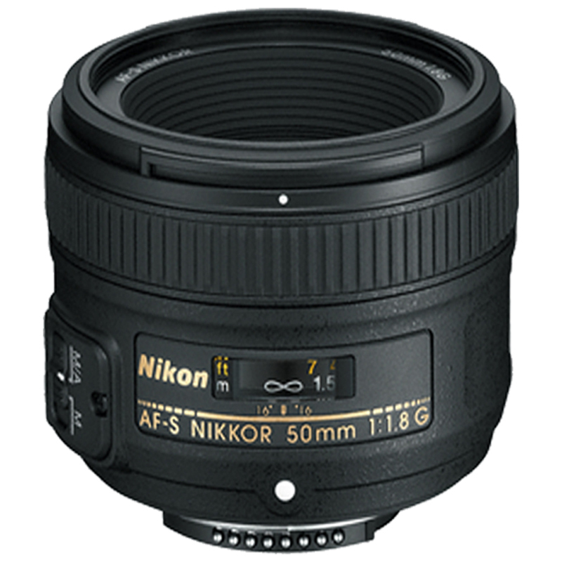 尼康(Nikon) AF-S 50mm f/1.8G 数码单反人像 标准定焦镜头