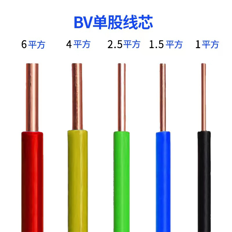 三信 塑铜线BV1.5 100米/盘