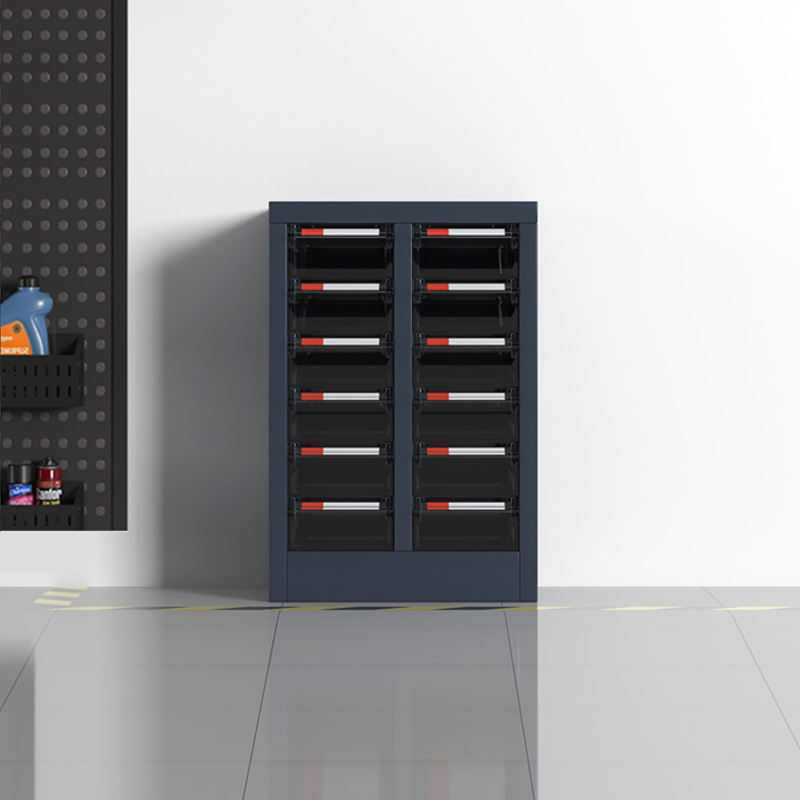 臻远 ZYLJG-W65 零件柜 12抽透明无门大号 376*300*560高清大图