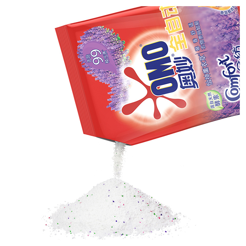 奥妙(OMO) 全自动无磷洗衣粉560g 含金纺馨香精华 怡神薰衣草(新老包装随机发货)[联合利华]