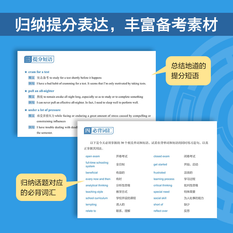 [正版]雅思口语21天通关 剑桥雅思真题精讲机经攻略话题词汇真题演练和解析 冲刺雅思口语表达高分考题型答题策略书籍 新东高清大图