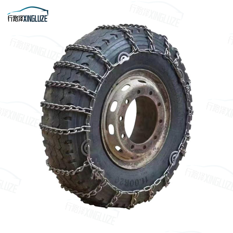 行路泽防滑链 汽车应急轮胎防滑链 适用12.5R20 2条/套XLZ-406S-05高清大图