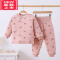 可莉允婴儿衣服连体衣秋冬新生儿外出夹棉保暖哈衣套装冬装加厚棉服宝宝