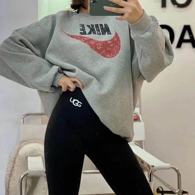秋冬季加绒鲨鱼皮裤裤提臀女高腰紧身显瘦外穿厚款打底裤