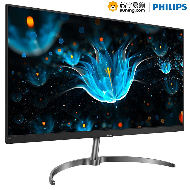 飞利浦(Philips) 241E9/93 23.8寸 全面屏三边无框 LGD原装IPS屏 低蓝护眼不闪屏 电脑显示器