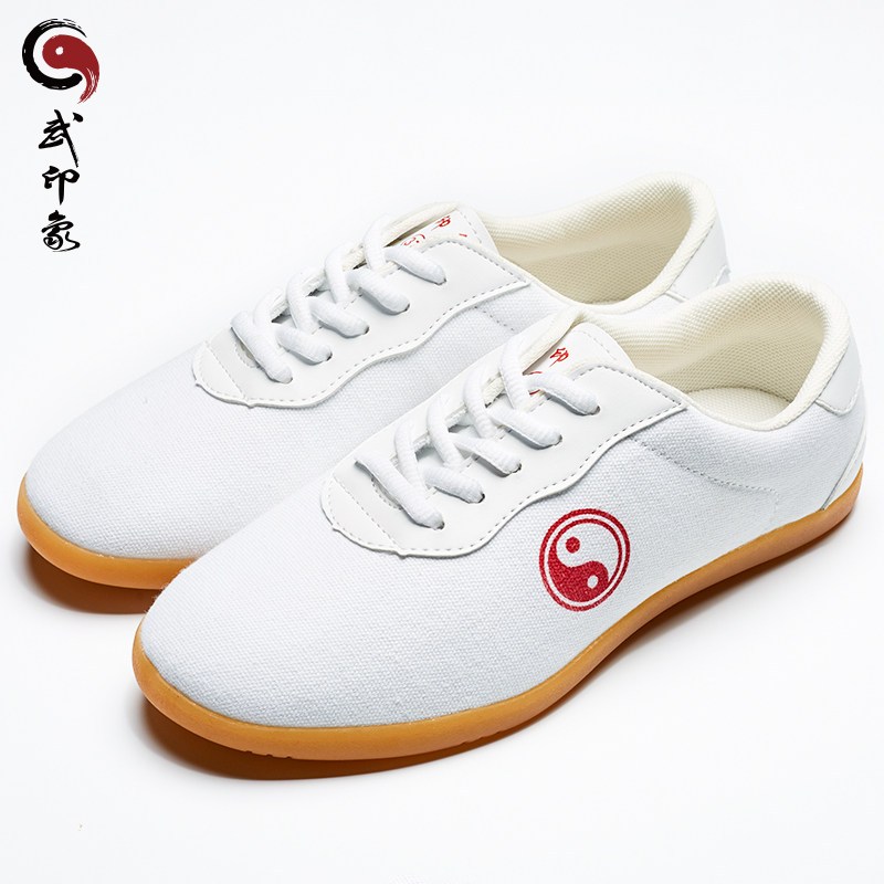 太极鞋女春夏季帆布鞋牛筋底太极拳练功鞋男布鞋武术鞋太极运动鞋