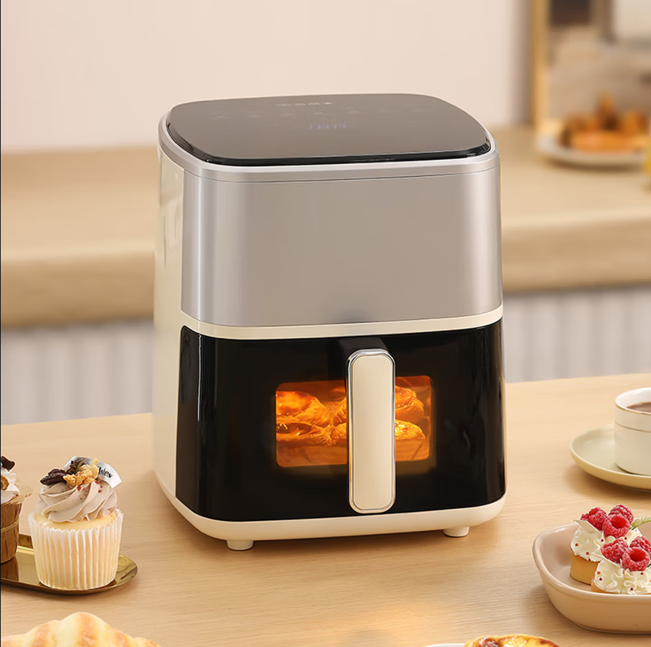 尚朋堂SUNPENTOWN智能空气炸锅低油无烟健康烹饪多功能家用电器高清大图