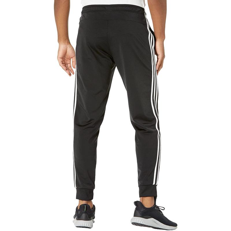 阿迪达斯(adidas)男运动长裤透气舒适束脚训练裤带logo侧条休闲跑步裤高清大图