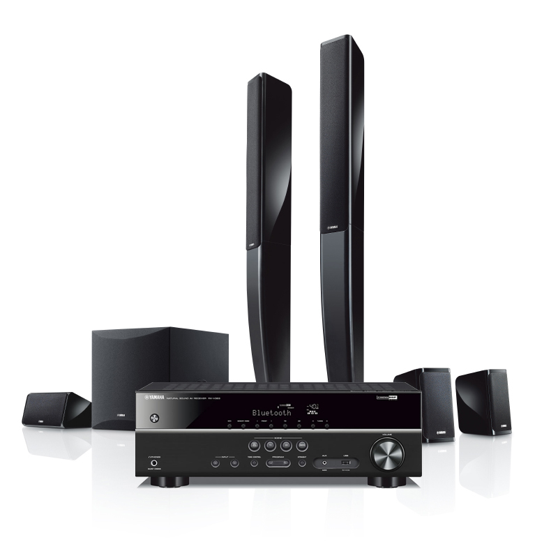 Yamaha/雅马哈 RX-V383/PA41家庭影院音响套装家用客厅组合5.1音箱套装