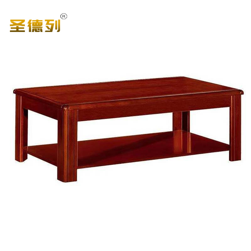 圣德列实木茶几简约现代J-2 1200*600*480mm高清大图