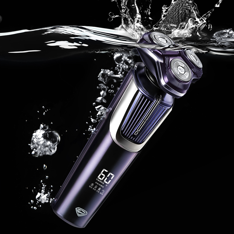 超人 电动剃须刀HS7378贵气紫高清大图