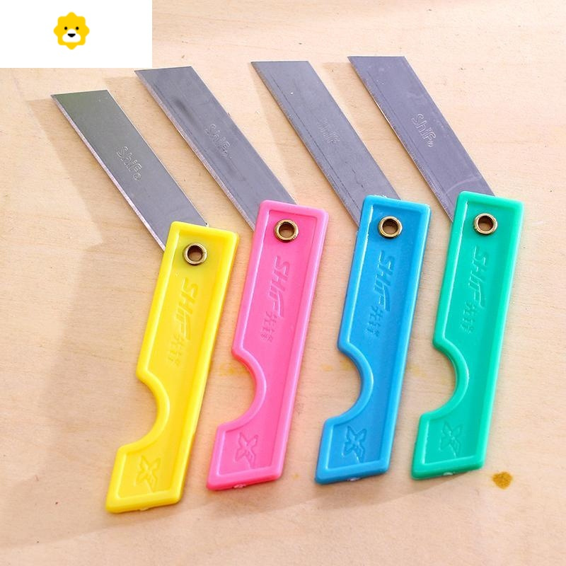 喻娄美工刀可折叠学生折叠迷你小刀削铅笔铅笔刀手工裁纸刀拆快递小刀