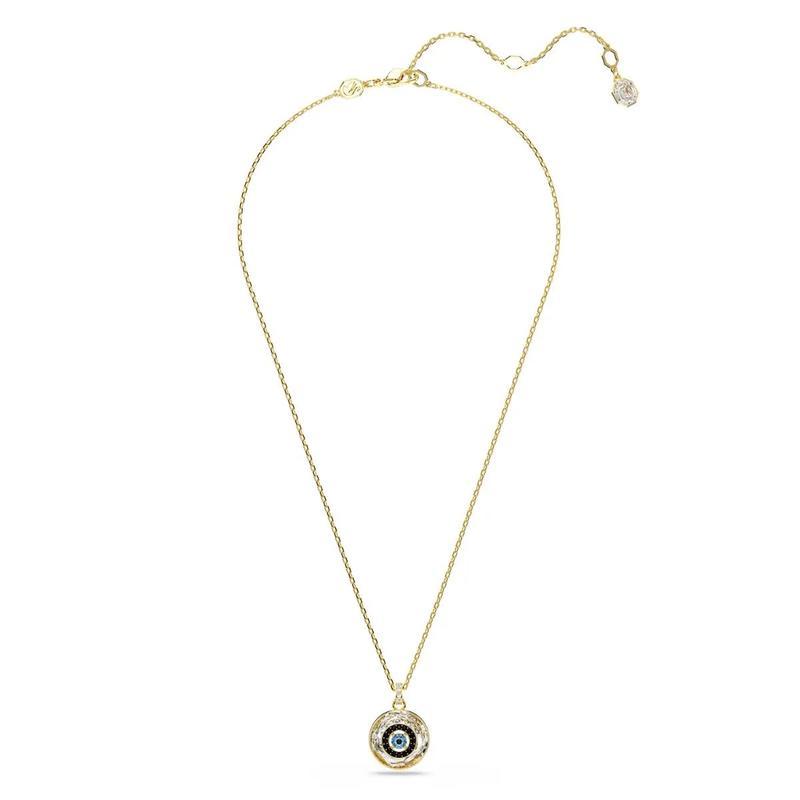 施华洛世奇(SWAROVSKI)金色调项链女饰品时尚百搭配饰黄金色珠宝