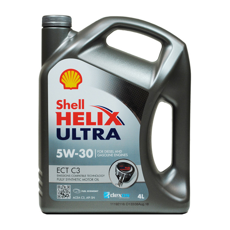 [全合成机油]Shell壳牌 欧洲进口 Helix Ultra ECT C3 5W-30 超凡喜力 4L
