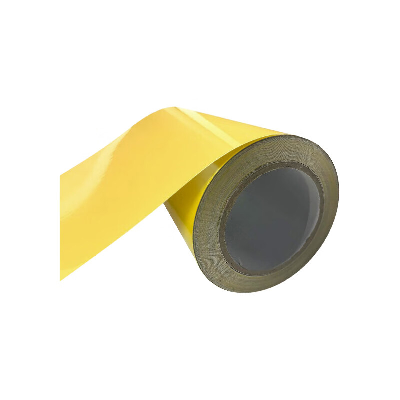 植巾 JT450 260mm*20m PVC不干胶 标签胶贴(计价单位:卷)黄色高清大图